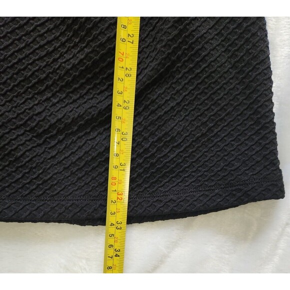 APT. 9 A-line Black Dress With Pockets Short Sleeve Mini Party Dress Size Small - Picture 9 of 10